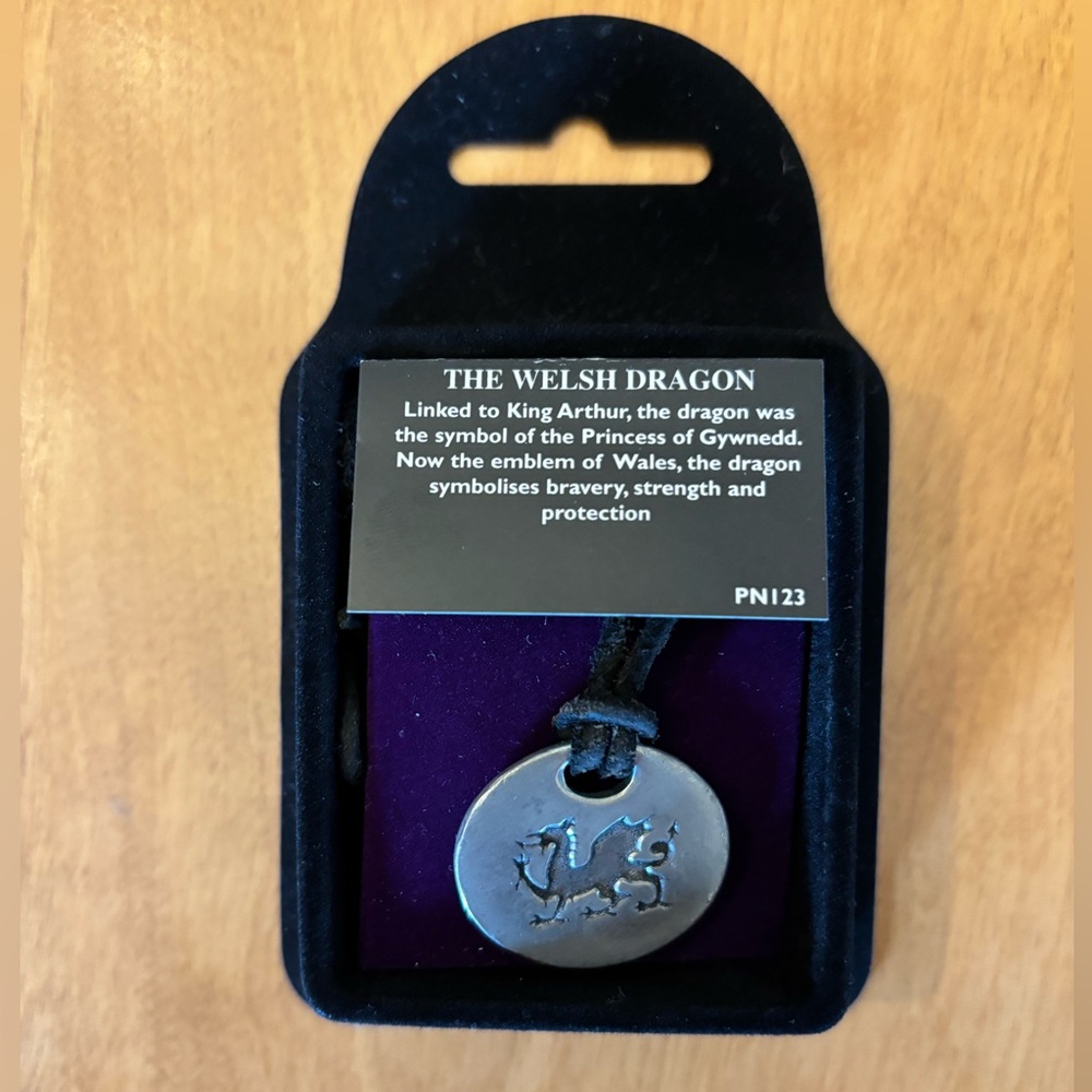 Vintage Welsh Dragon Necklace